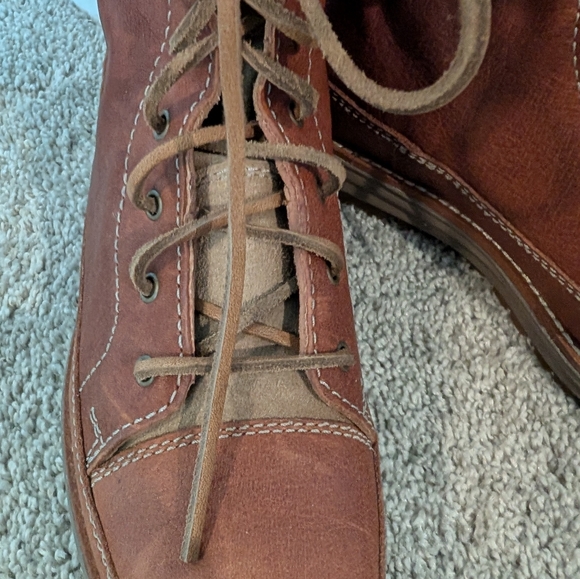 Cole Haan Waterproof Lace-up Boots Tan- Size 7.5 - Picture 10 of 16